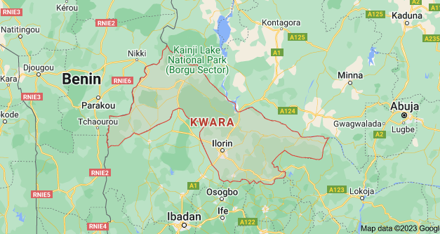 kwara state postal codes and map