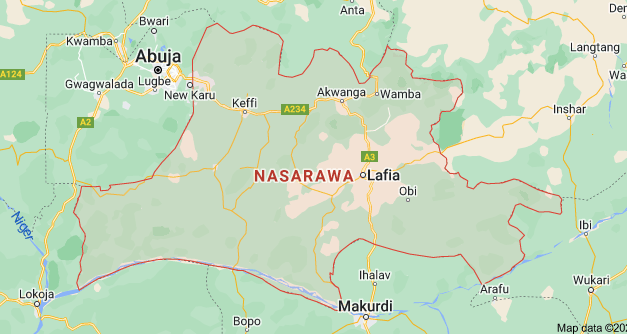 nasarawa state postal code and map